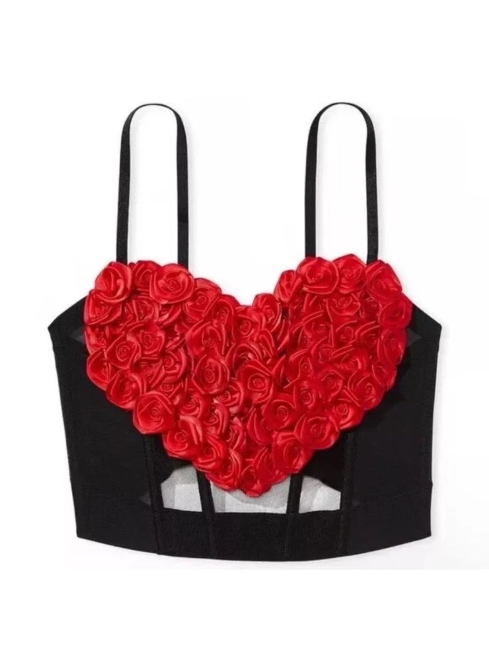 New! Victoria's Secret Archives CIRCA 1997 Rosette Bustier 34216